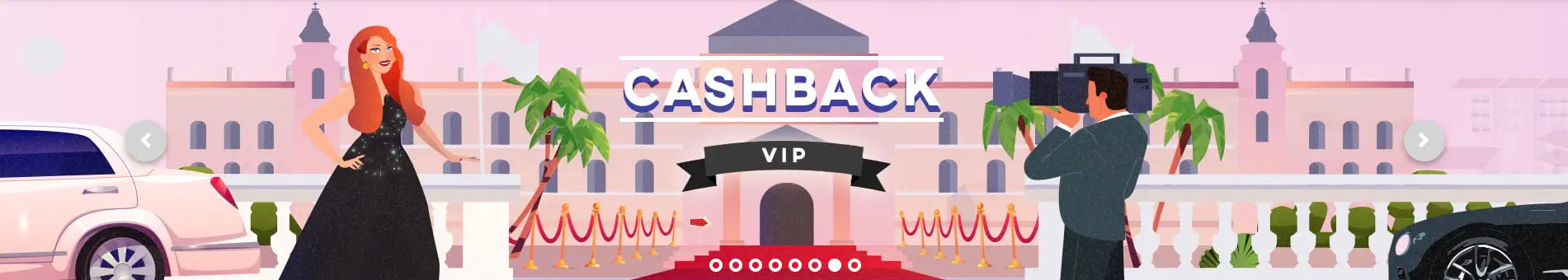 cashback VIP CYBER BET CASINO